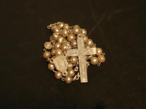 Italian glass beads rosary