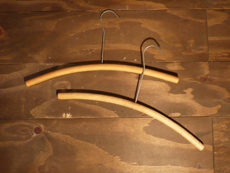 wood hanger