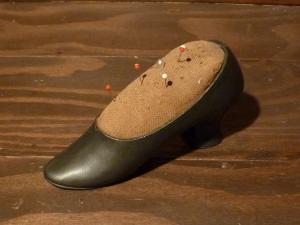 German shoe pincushion