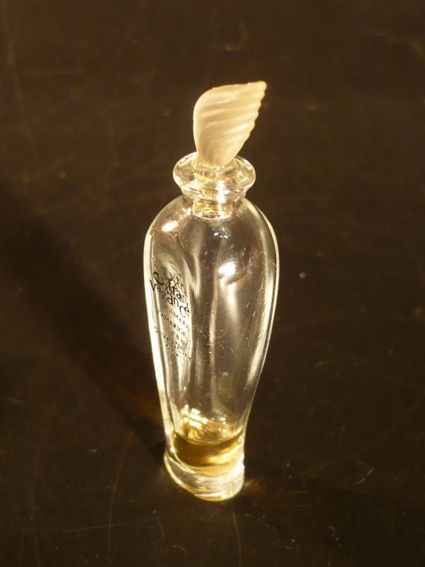 French glass perfume bottle