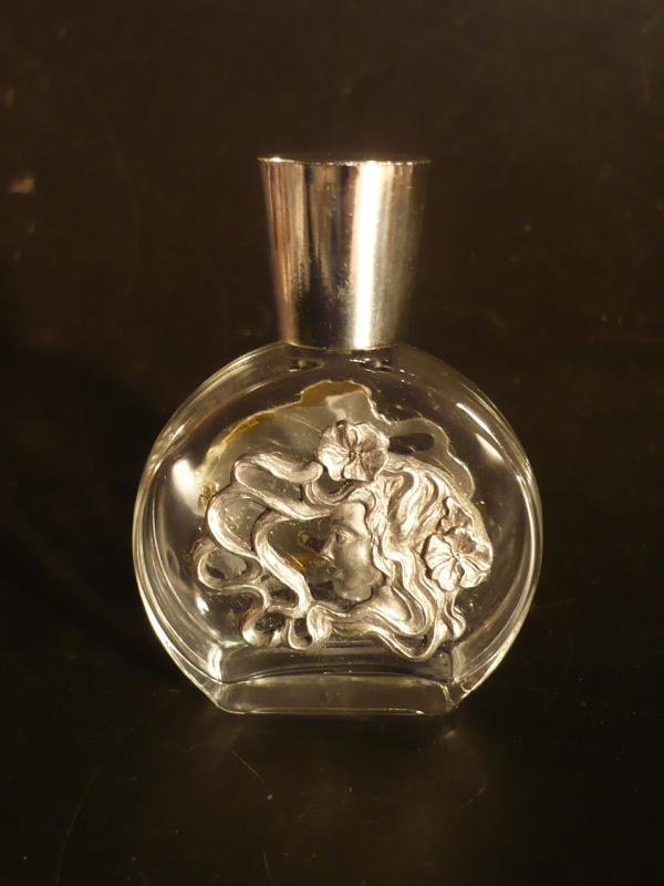 French glass perfume bottle