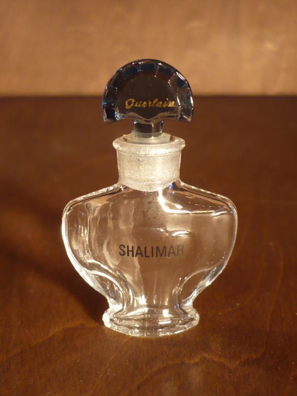 French glass perfume bottle