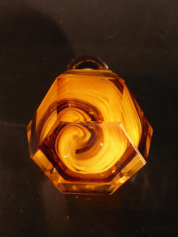 ボヘミアンクリスタルガラス香水ビン　LCM 3115（4）