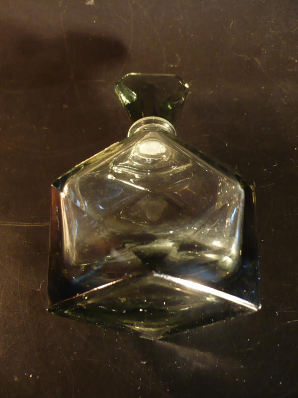 ボヘミアンスモークガラス香水ビン　LCM 3128（4）