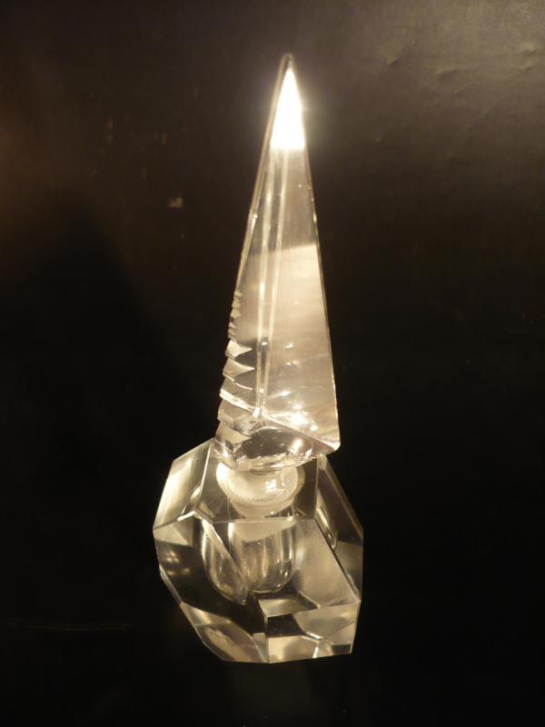ボヘミアンクリスタルガラス香水ビン　LCM 3131（2）