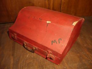 red accordion case