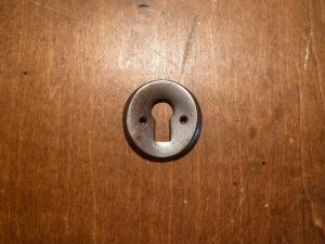 Brass key hole