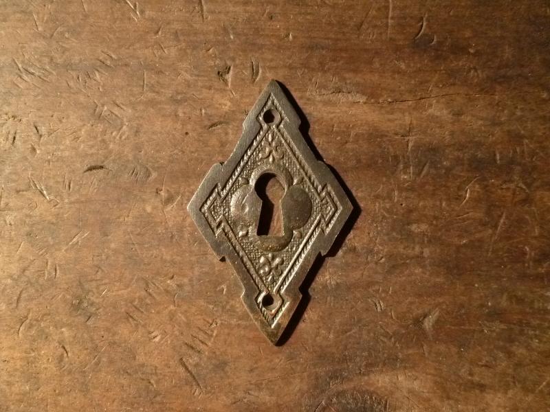 Brass key hole