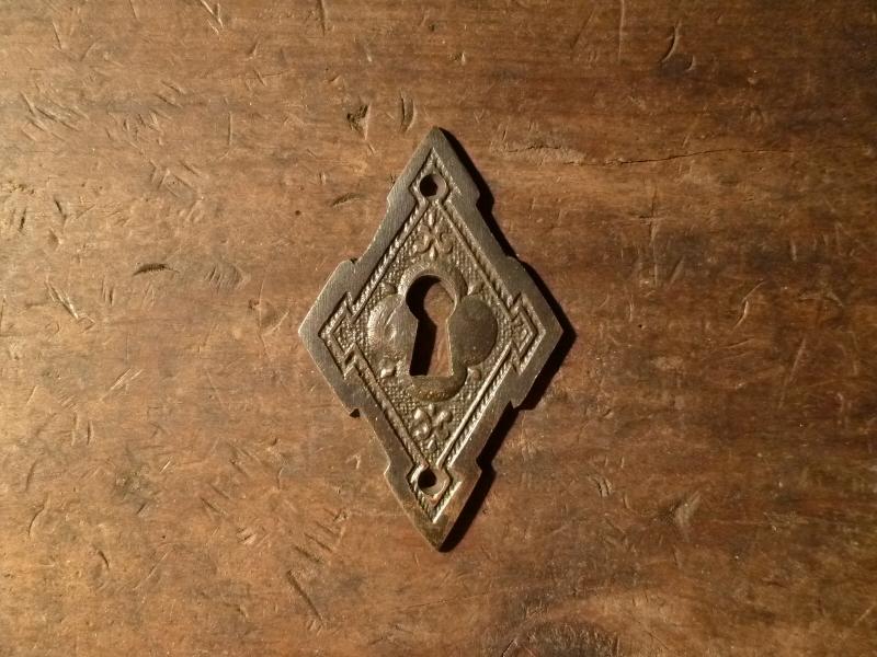 Brass key hole