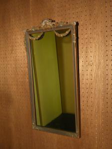 Italian old wood wall mirror