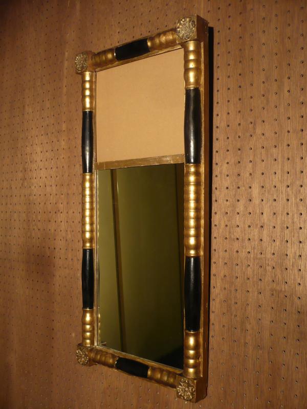 Italian wood wall mirror