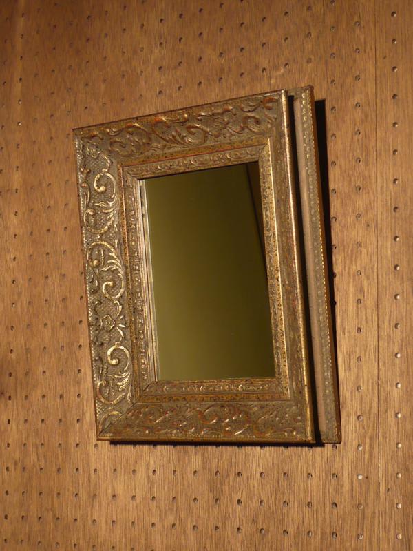 Italian wood wall mirror 