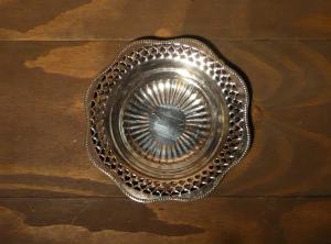 silver tray