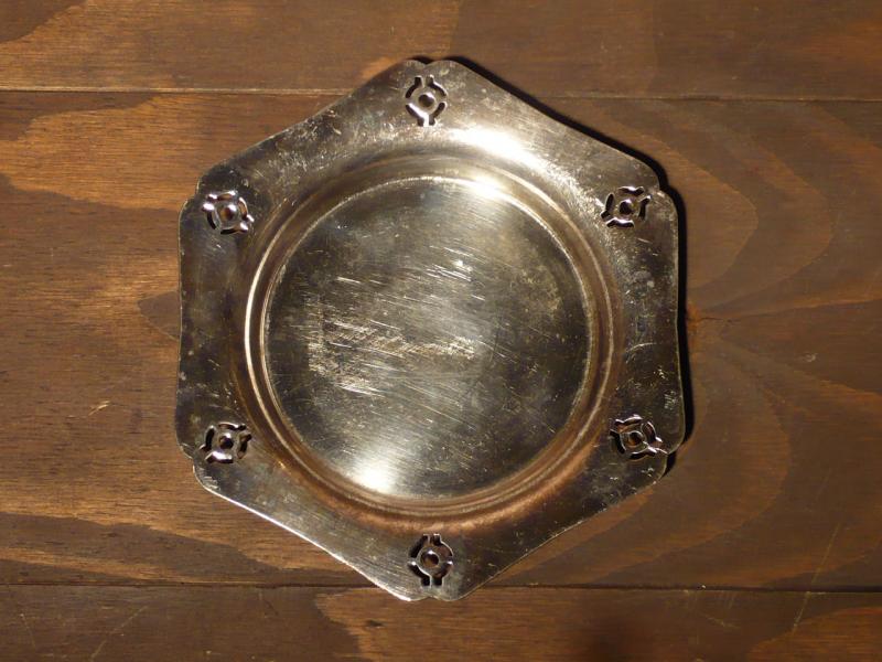 silver tray