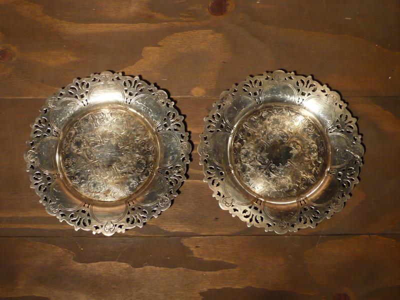 silver tray