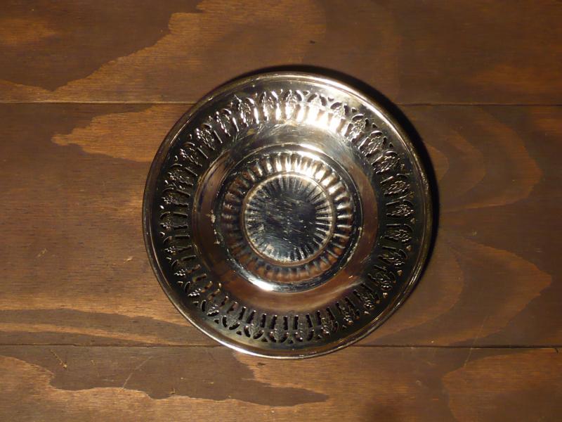 silver tray