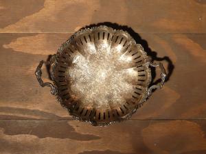 silver tray