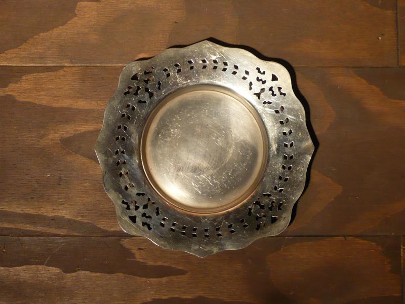 silver tray