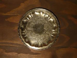 silver tray