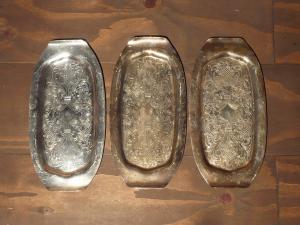 silver tray