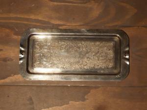 silver tray