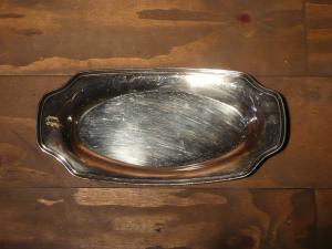 silver tray