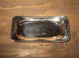 silver tray