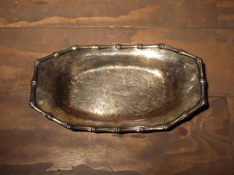 silver tray