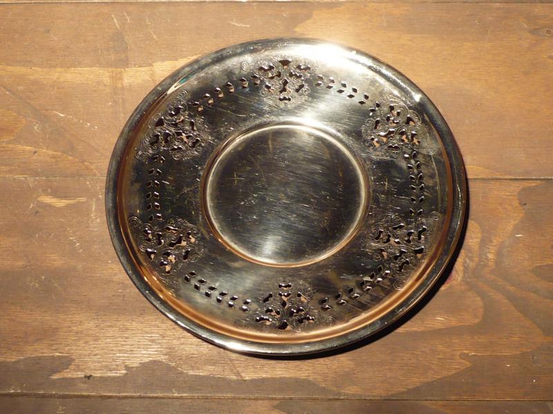 silver tray