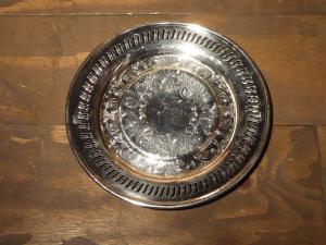 silver tray