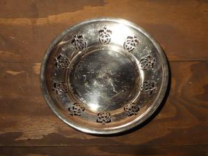 silver tray