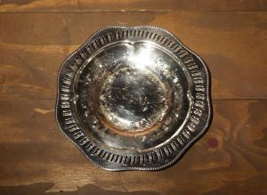 silver tray