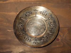 silver tray