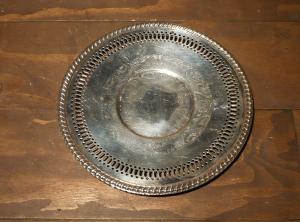 silver tray