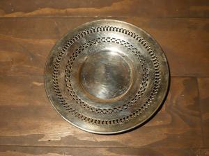 silver tray