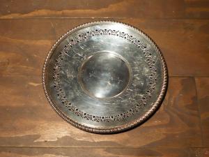 silver tray