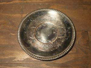 silver tray