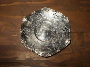 silver tray