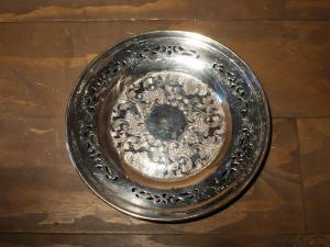 silver tray