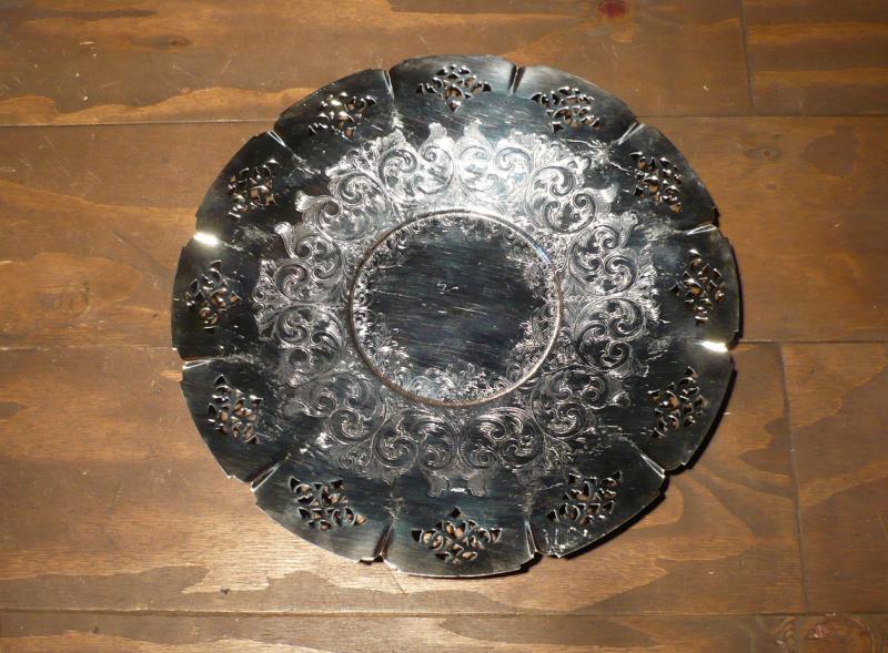 silver tray