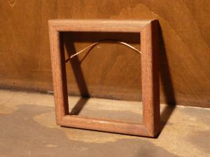 Danish wood picture frame