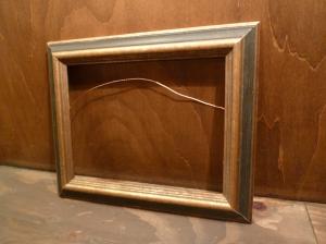 Italian wood picture frame