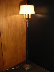 brass shade floor lamp 3灯