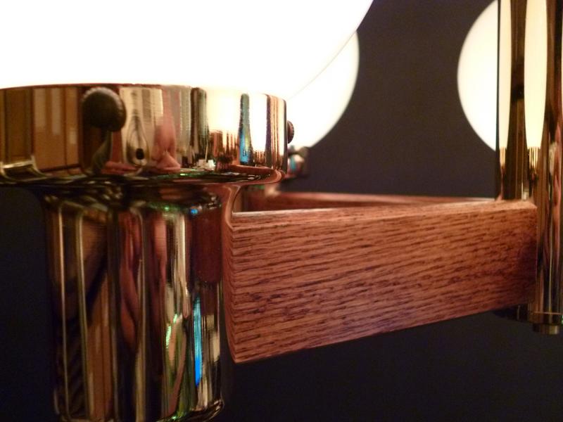 wood chandelier 5灯