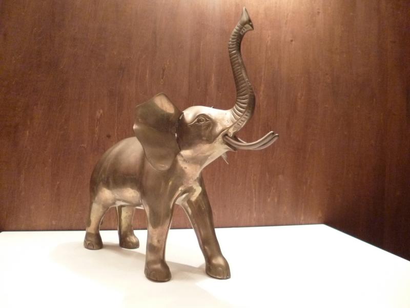 brass elephant