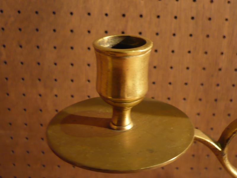 イタリア製真鍮燭台 2灯立て　LCM 3800（3）
