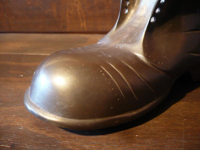 イタリア製真鍮製靴置物　アンティーク小物　LCM 3923（3）