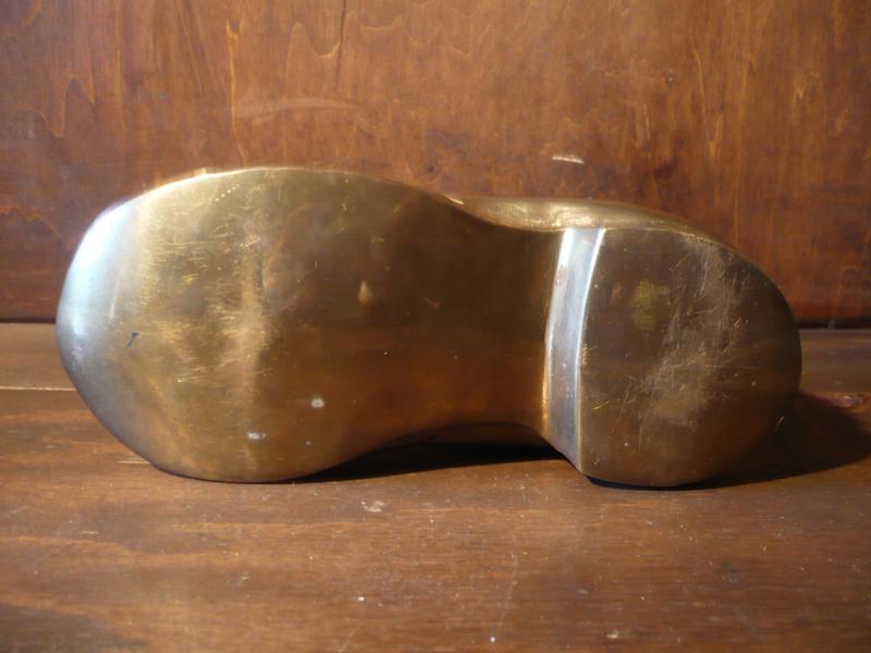 イタリア製真鍮製靴置物　アンティーク小物　LCM 3923（4）