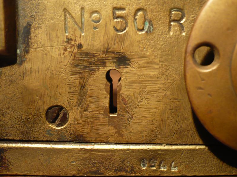 イギリス製アンティーク真鍮製ドアノブ　ドア取っ手　家具パーツ　LCM 3887（3）