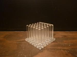 Lucite letter holder